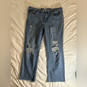 Universal Thread Light Blue Distressed Skinny Jeans